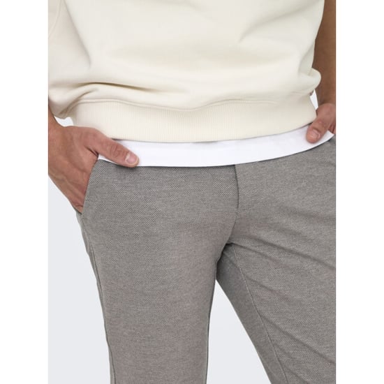 Only & Sons onsmark tap ditsy 2912 pant noos 22022912 tobacco brown - Image 4