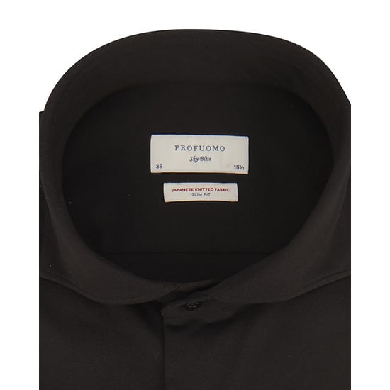 Profuomo Japanese knitted overhemd met lange mouwen - Image 2