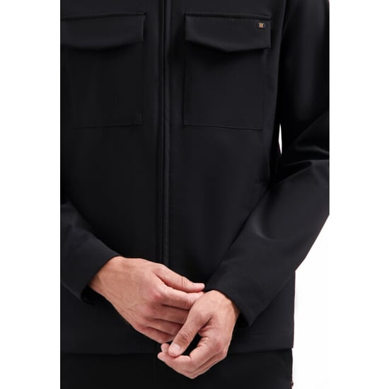No Excess Overshirt full zipper stretch sedoc - - Image 5