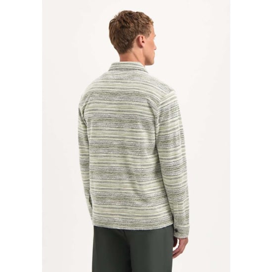 No Excess Shirt jersey jacquard dark green - Image 4