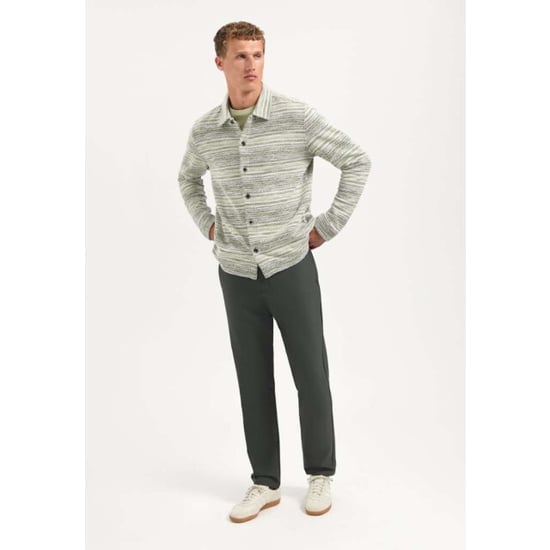 No Excess Shirt jersey jacquard dark green - Image 5