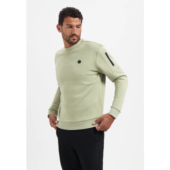 No Excess Heren sweater 29130857 197 light moss - Image 5