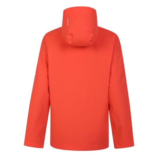 Dare 2B Womens/Ladies Trail Colour Block Waterproof Jacket (Neon Peach) - Image 2