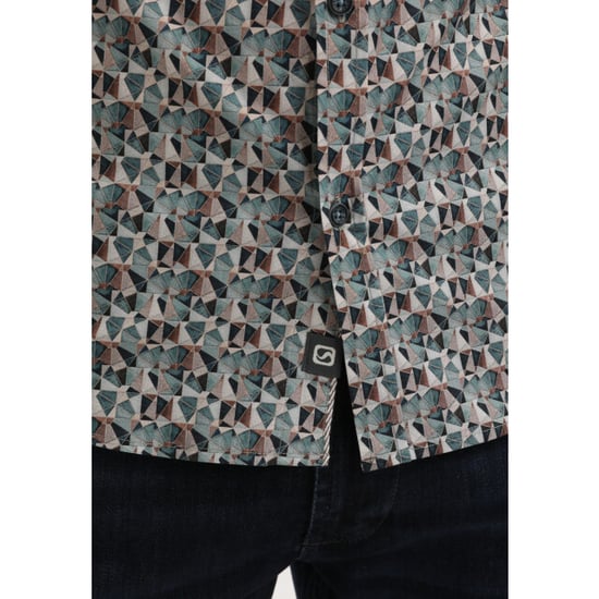 Gabbiano Heren overhemd 335738 5703 teal blue - Image 2