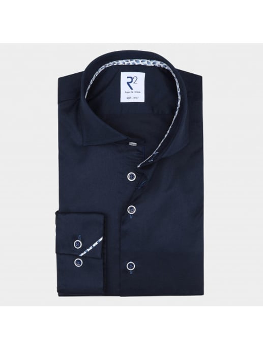 R2 Amsterdam Casual hemd lange mouw widespread nos.twill.003/000010 - Image 1