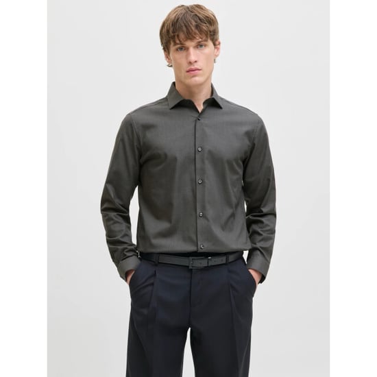 Jack & Jones Jprblaparker shirt ls noos antraciet - Image 4