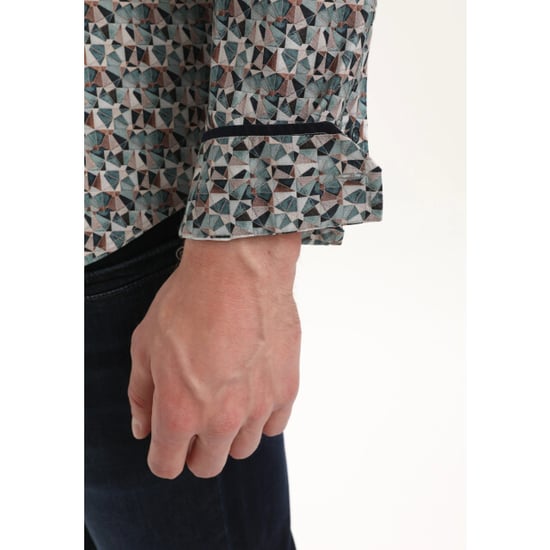 Gabbiano Heren overhemd 335738 5703 teal blue - Image 5