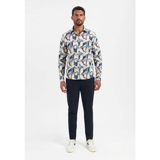 No Excess Shirt stretch allover printed night - Image 2