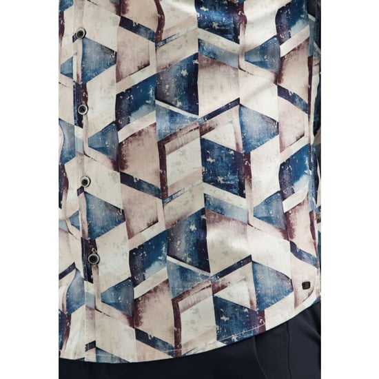No Excess Shirt stretch allover printed night - Image 3