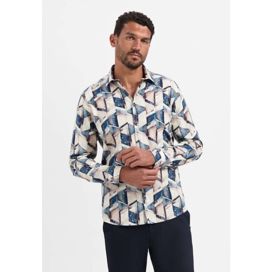 No Excess Shirt stretch allover printed night - Image 5