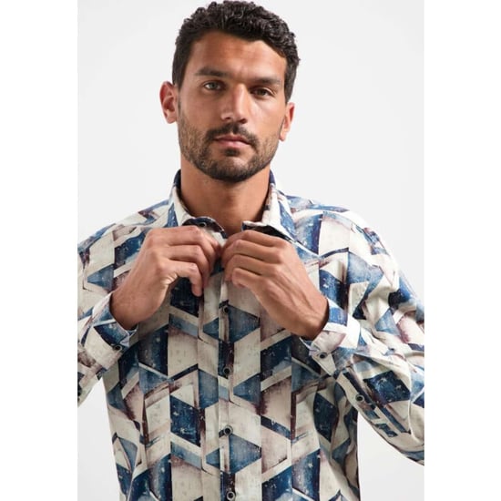 No Excess Shirt stretch allover printed night - Image 6