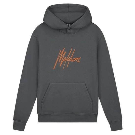 Malelions Striped signature hoodie - Image 1