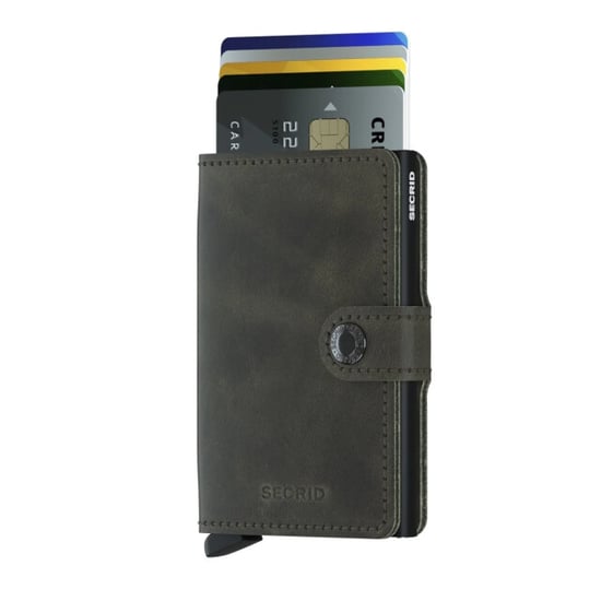 Secrid miniwallet vintage mv olive black - Image 1