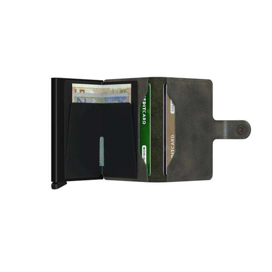 Secrid miniwallet vintage mv olive black - Image 4
