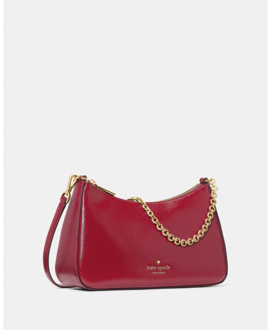 Margot Textured Patent Leather Convertible Crossbody - Image 3