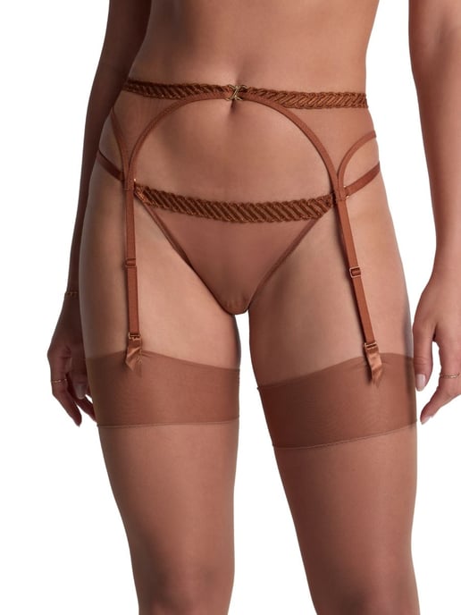 Sheer Emotion Suspender Belt - Image 1