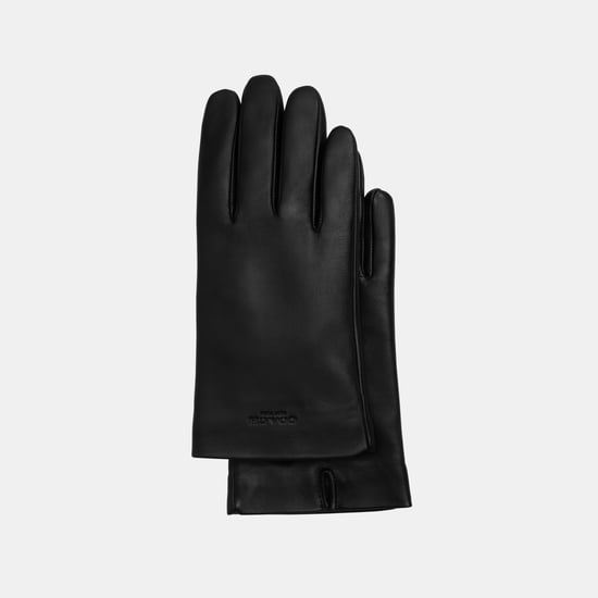Coach Embossed Womens Leather Tech Glove - Image 1