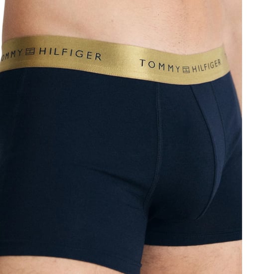 Tommy Hilfiger Mens Trunks 5 Pack Underwear Metalic Logo Stretch Classic Boxer - Image 3