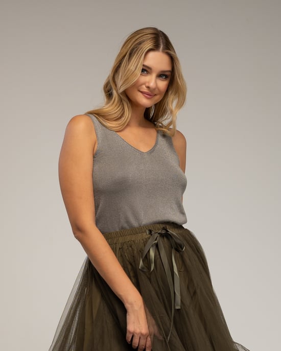 Trui van breigaren met Lurex - Image 3