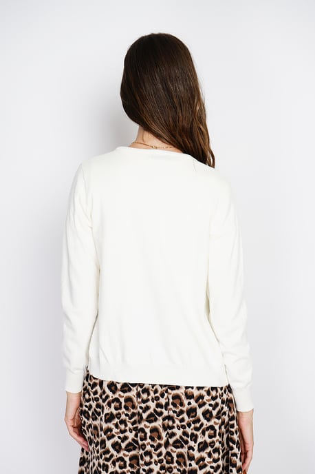 GB - William de Faye - Set with crew neck and long sleeve - NATUREL - Image 3