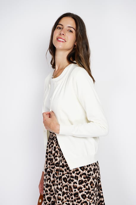 GB - William de Faye - Set with crew neck and long sleeve - NATUREL - Image 4