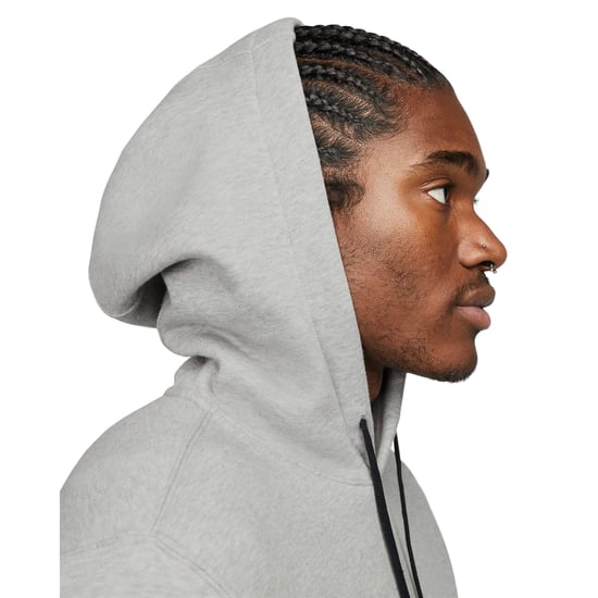 NIKE Mens Fleece Hoodie Long Sleeve Swoosh Pullover Soccer Hoody - Image 3