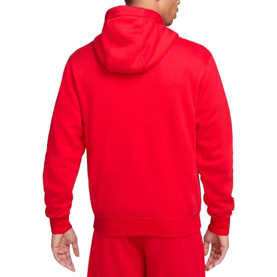 NIKE Mens Fleece Hoodie Long Sleeve Swoosh Pullover Soccer Hoody - Image 2