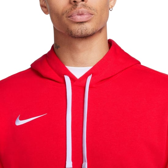 NIKE Mens Fleece Hoodie Long Sleeve Swoosh Pullover Soccer Hoody - Image 3
