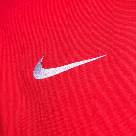 NIKE Mens Fleece Hoodie Long Sleeve Swoosh Pullover Soccer Hoody - Image 4