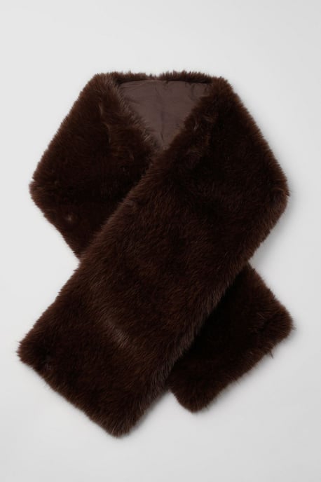 Faux Fur Scarf - Image 2