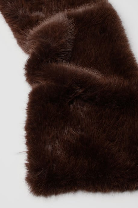 Faux Fur Scarf - Image 3