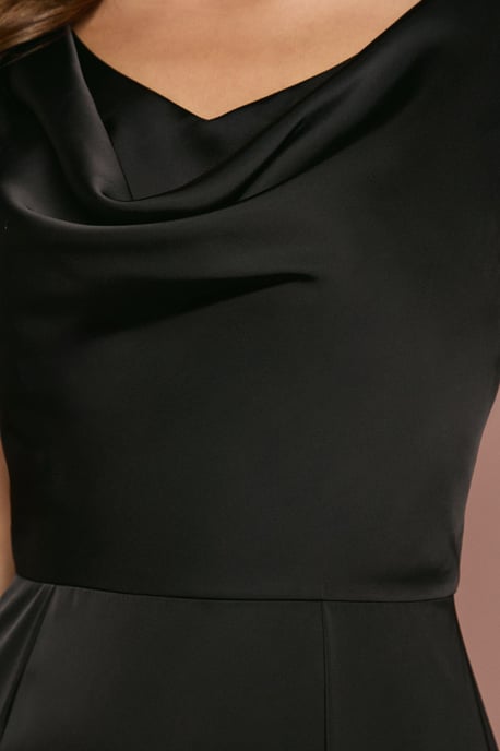Coast Honoured Sleeveless Cowl Neck Satin Maxi Bridesmaid Dress - Image 5