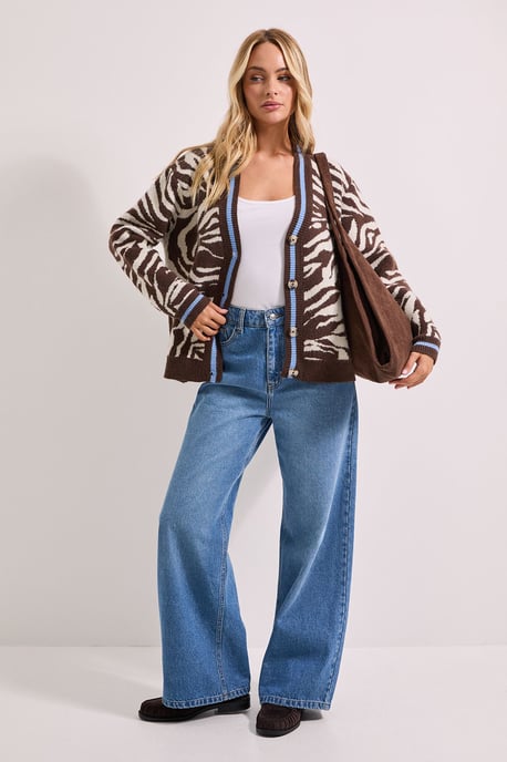 Animal Knitted Cardigan - Image 2