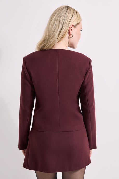 Collarless Jacket - Image 3