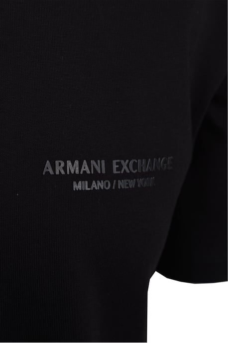 Armani Exchange T-Shirt Black - Image 3