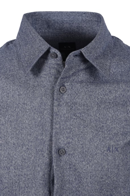 Armani Exchange Long Sleeved Shirt Blue - Image 2