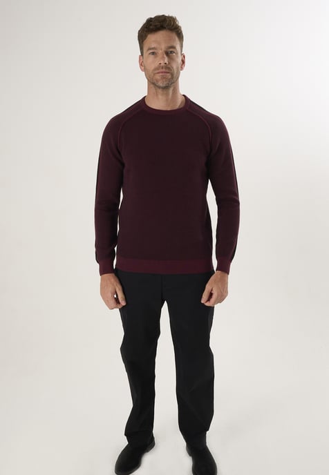 Pullover Crew Neck Basic Pullover - Image 2