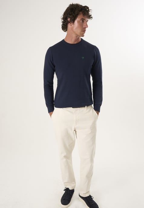 Pullover Crew Neck Sweater - Image 2