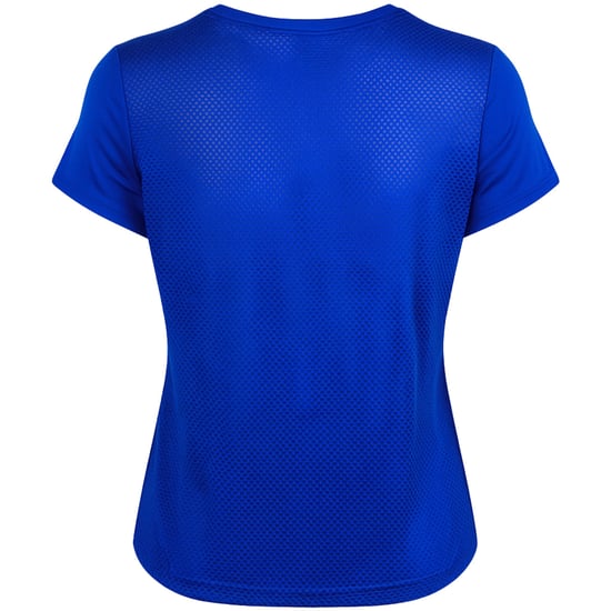 Reebok SW Graphic Womens Blue Running Top - Image 2