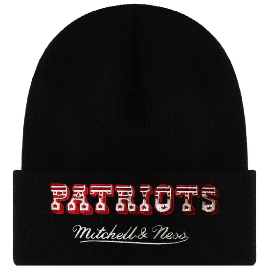 Mitchell & Ness NFL New England Patriots Origins Knit Beanie - Image 2