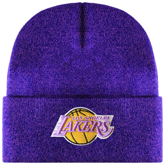 Mitchell & Ness NBA Los Angeles Lakers Fandom Knit Beanie - Image 1