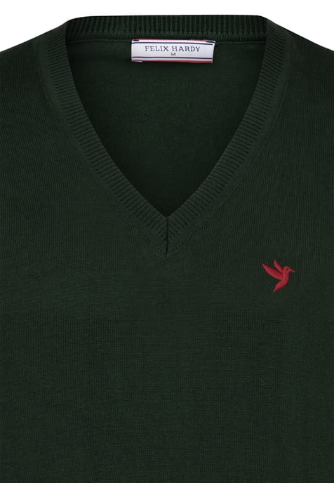 Pullover V-Neck Sweater - Image 2