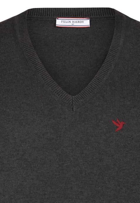 Pullover V-Neck Sweater - Image 2