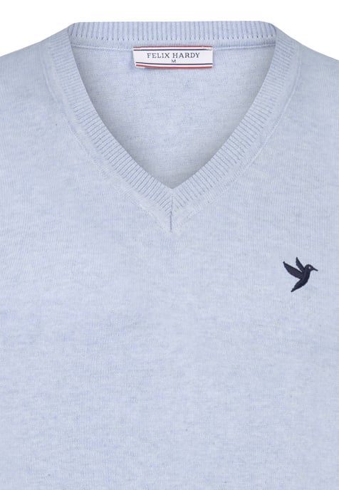 Pullover V-Neck Sweater - Image 2