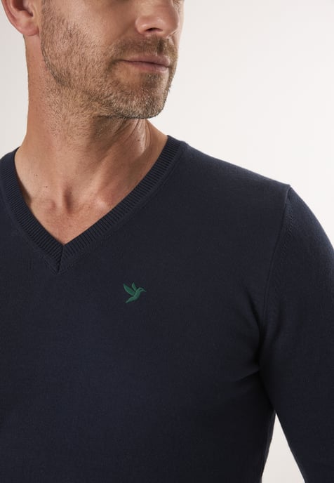Pullover V-Neck Sweater - Image 3