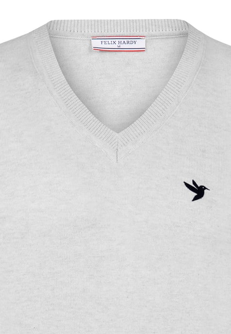 Pullover V-Neck Sweater - Image 2