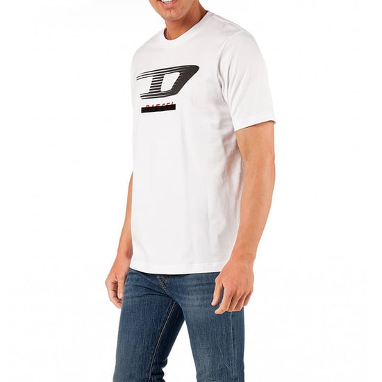 DIESEL T JUST Y4 Mens T Shirt Crew Neck Short Sleeve Casual Cotton Tee - Image 2