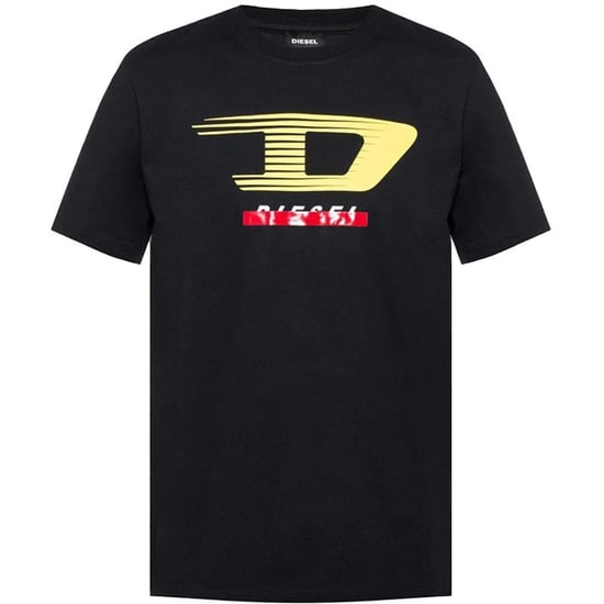 DIESEL T JUST Y4 Mens T Shirt Crew Neck Short Sleeve Casual Cotton Tee - Image 3