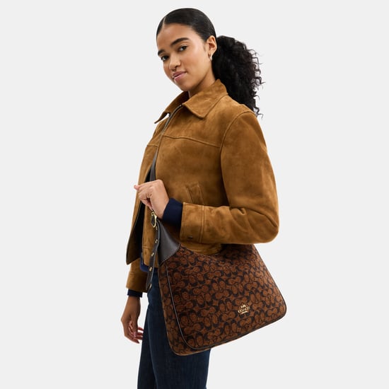 Ella Shoulder Bag in Signature Chenille - Image 4