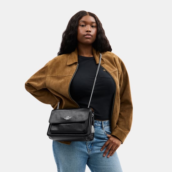 Elodie Crossbody in Crinkle Leather - Image 5